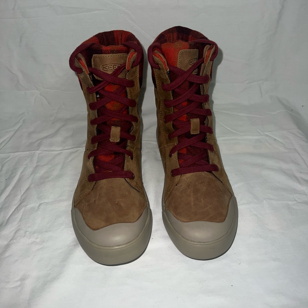 Elena Boot Thrush/Plaid